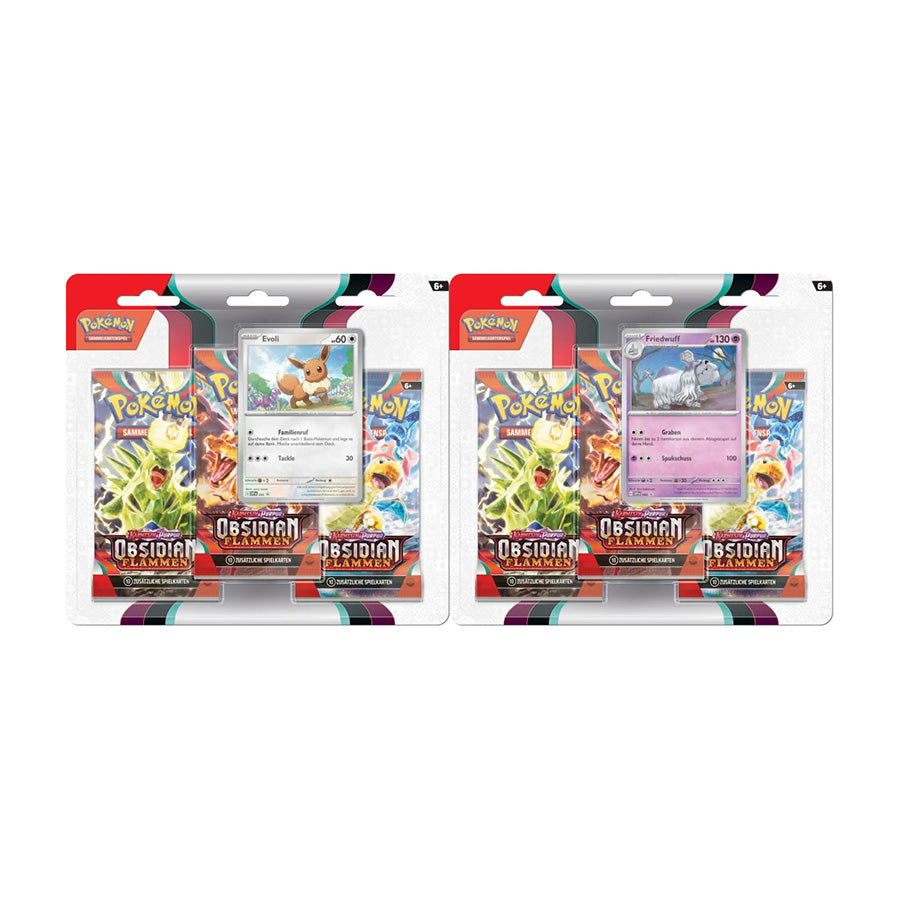 Pokemon Obsidian Flames 3 pack blister English – pokechest.at