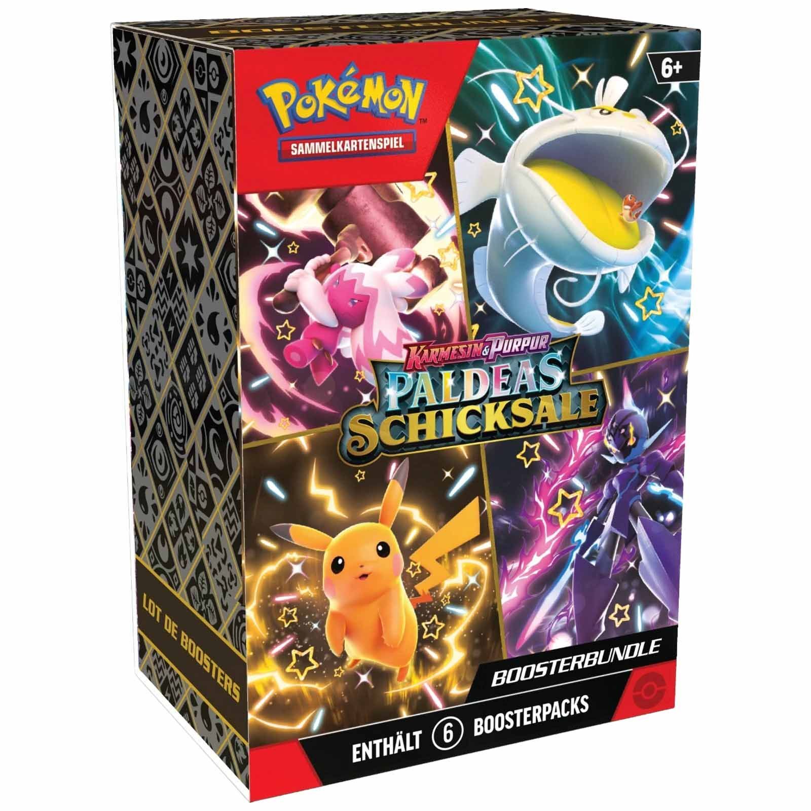 paldea fates booster box Pokemon Paldeas Fates Booster Bundle German – pokechest.at