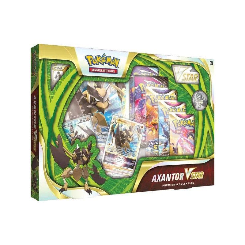 Pokemon  VSTAR Premium Kollektion  Axantor Deutsch - pokechest.at