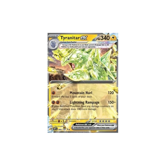 Despotar ex (OBF 066) Obsidianflammen - Tyranitar ex Englisch