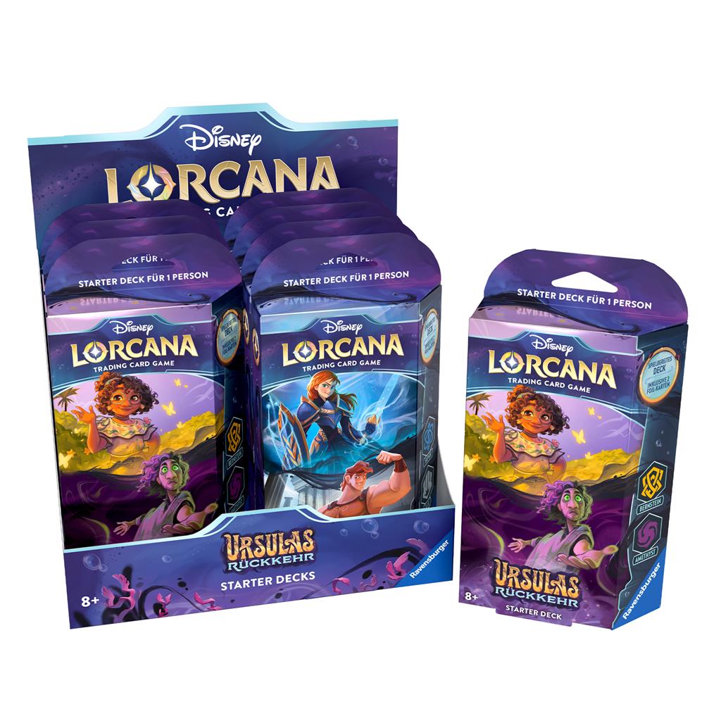 Disney Lorcana: Ursulas Rückkehr - Starter Deck - Englisch - pokechest.at