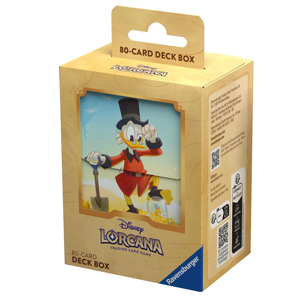 Disney Lorcana: Die Tintenlande - Deck Box "Dagobert Duck" - pokechest.at