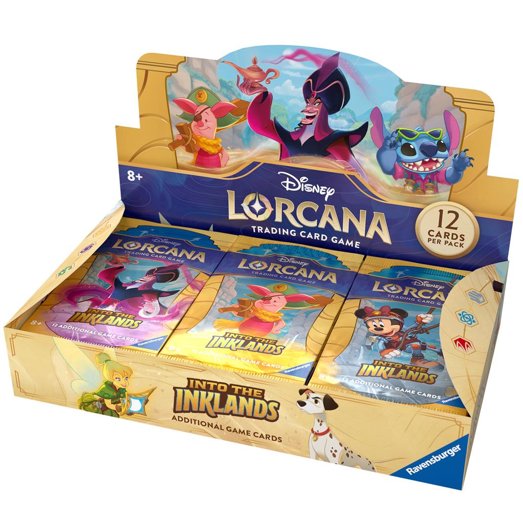 Disney Lorcana Die Tintenlande - Display (24 PACKS) - Deutsch - pokechest.at