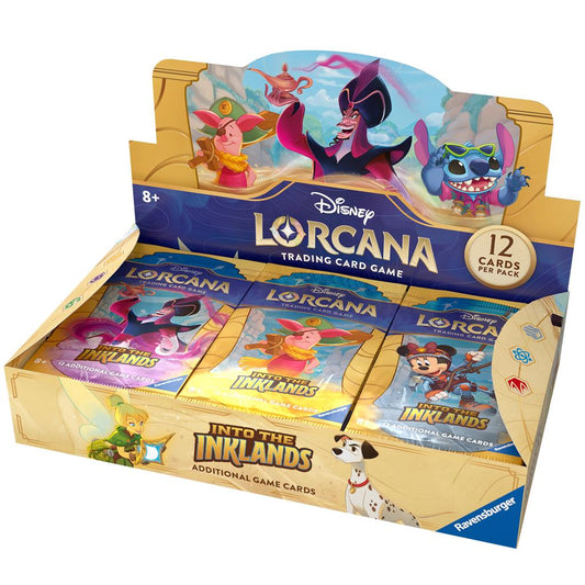 Disney Lorcana Die Tintenlande - Display (24 PACKS) - Deutsch - pokechest.at