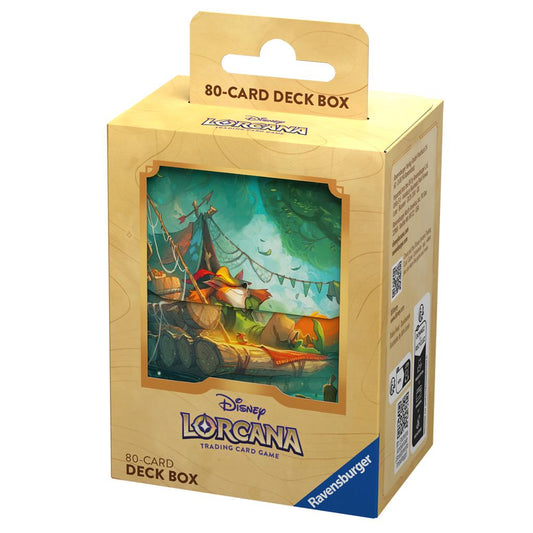 Disney Lorcana: Die Tintenlande - Deck Box "Robin Hood" - pokechest.at