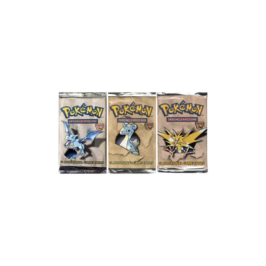 Pokemon Fossil Booster Zapdos 1. Edition Deutsch