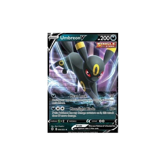 Nachtara V (EVS 094) Drachenwandel - Umbreon V Englisch