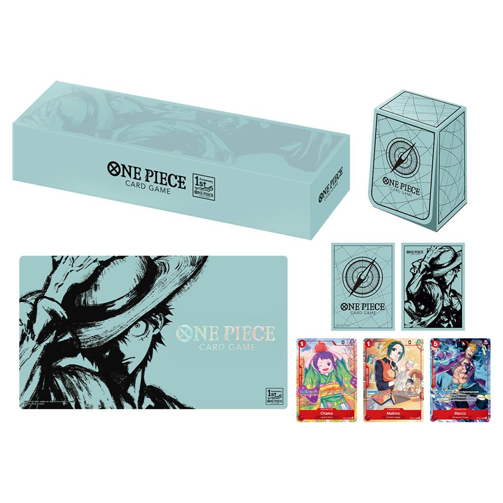 One Piece Card Game Japanese 1st Anniversary Set - English - pokechest.at