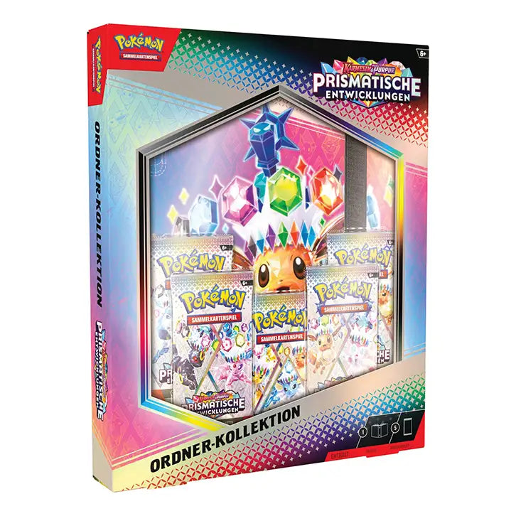 Pokemon Prismatische Entwicklungen Binder Kollektion Deutsch