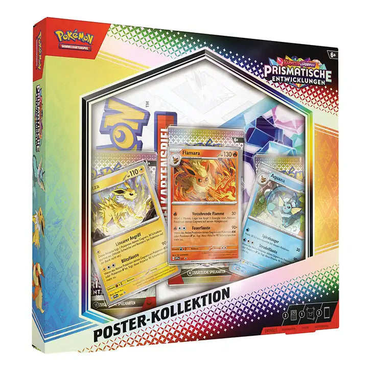 Pokemon Prismatische Entwicklungen Poster Kollektion Deutsch