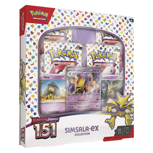 Pokemon 151 Simsala EX Kollektion Deutsch - pokechest.at