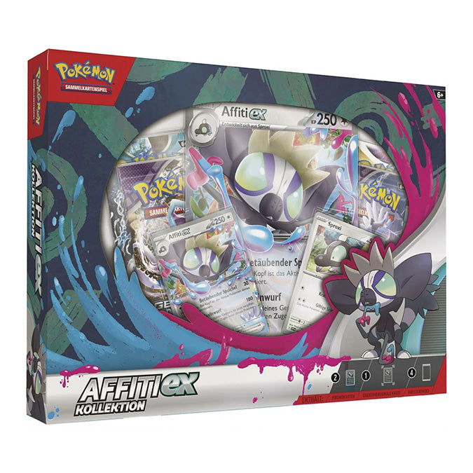 Pokemon Affiti EX Kollektion Deutsch - pokechest.at