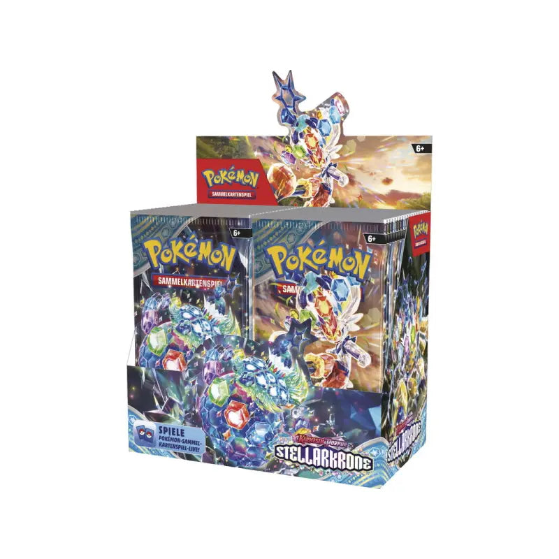 Pokemon Stellarkrone Booster Display Deutsch