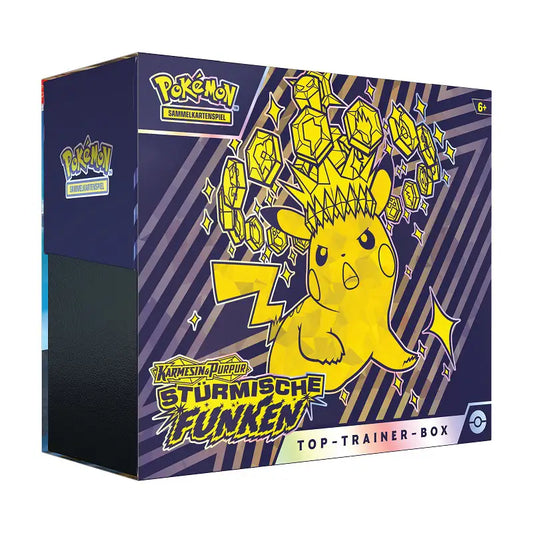 Pokemon Stürmische Funken Top Trainer Box - Deutsch