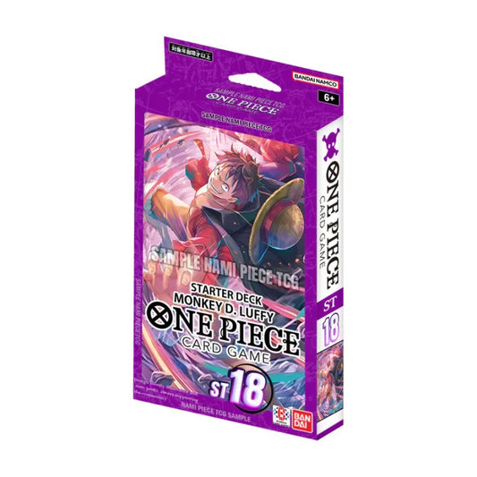 One Piece ST-18 Purple Monkey.D.Luffy Starter Deck - Englisch - pokechest.at