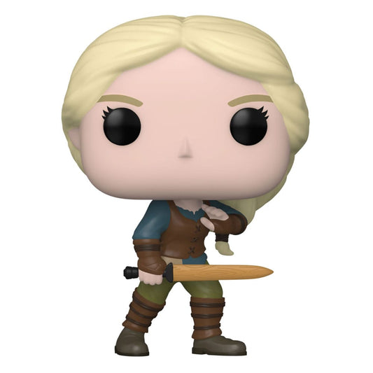 The Witcher POP! TV Vinyl Figur Ciri w/sword 9 cm - pokechest.at