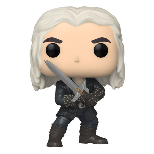 The Witcher POP! TV Vinyl Figur Geralt 9 cm - pokechest.at