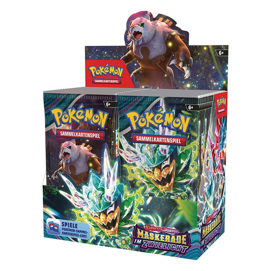 Pokemon Maskerade im Zwielicht 36er Booster Display Deutsch - pokechest.at