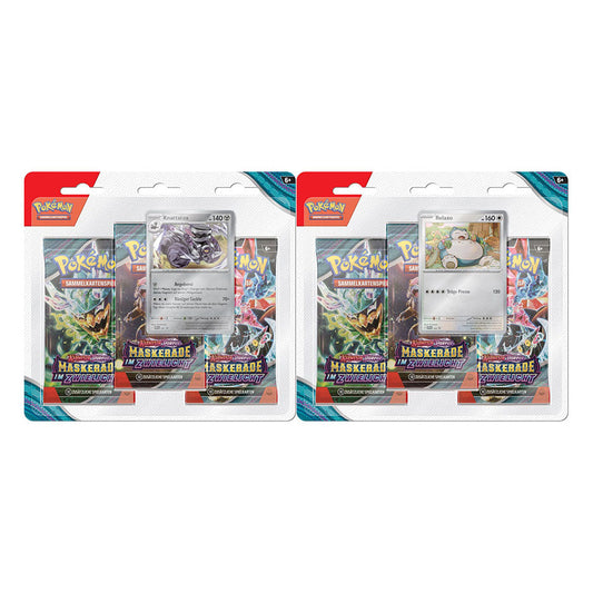 Pokemon Maskerade im Zwielicht 3er Blister Englisch - pokechest.at