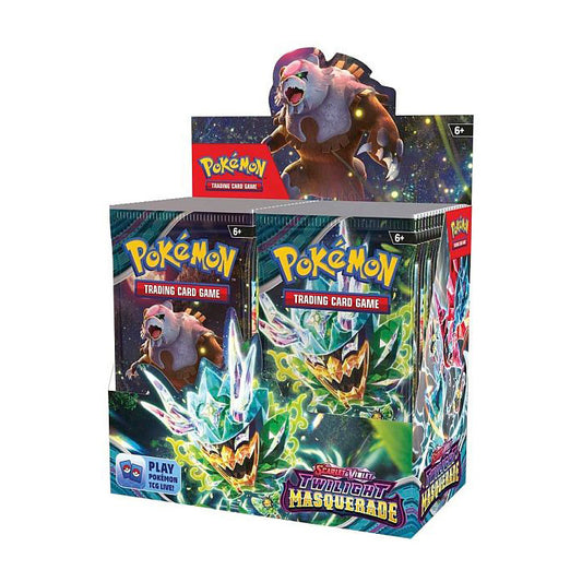 Pokemon Maskerade im Zwielicht 36er Booster Display Englisch - pokechest.at