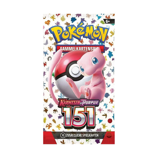 Pokémon 151 Booster Allemand