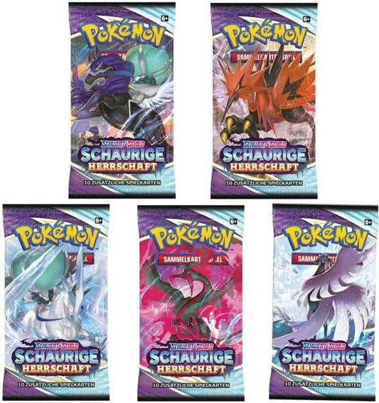 Pokemon Schaurige Herrschaft Booster Deutsch - pokechest.at