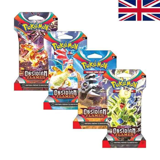 Pokemon Obsidian Flames Sleeved Booster English - pokechest.at