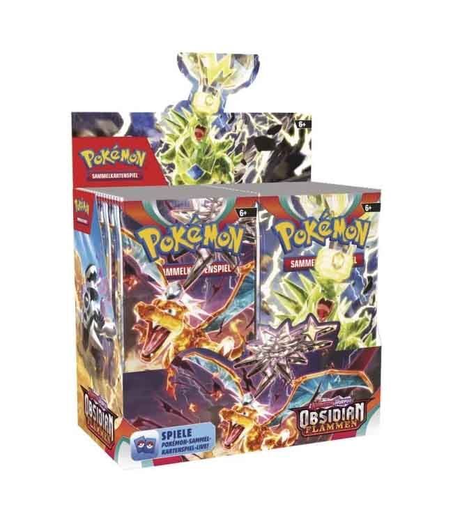 Pokemon Obsidian Flammen Display Deutsch - pokechest.at