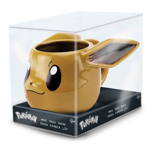 Pokémon 3D Tasse Evoli 385 ml - pokechest.at
