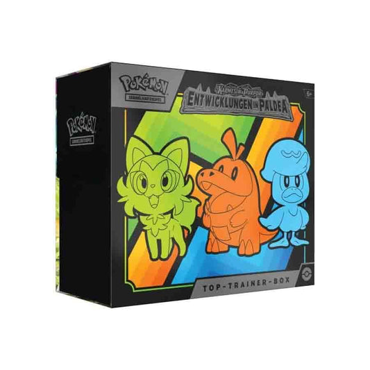 Pokemon Entwicklungen in Paldea Top Trainer Box Deutsch - pokechest.at