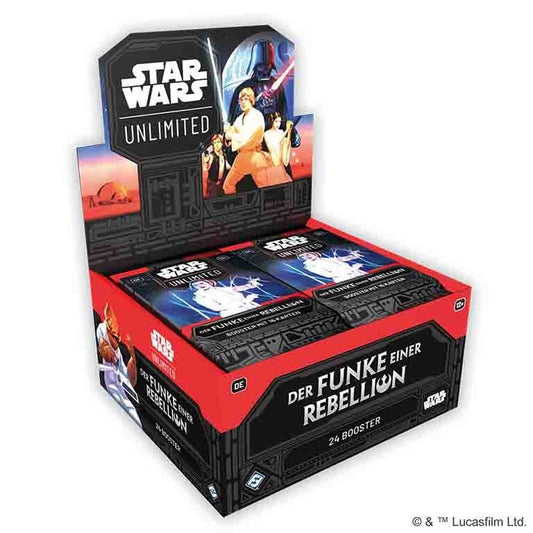 Star Wars Unlimited - Der Funke einer Rebellion Booster Display (24 Booster) Englisch - pokechest.at